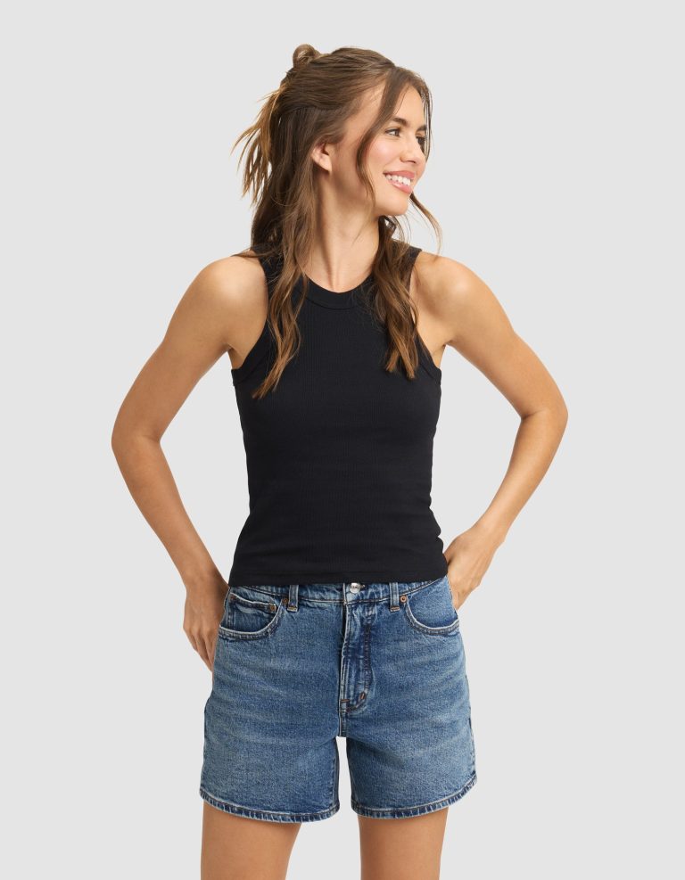 Women's Fine Ribbed Tank